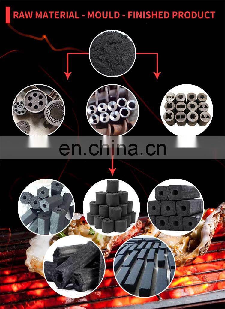 coal briquette production line wood coal briquette press machine