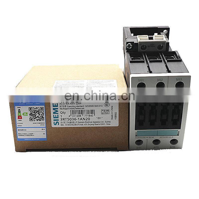 Brand New Siemens AC contactor 3RT60281AN20 in stock
