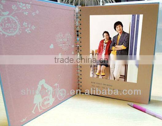 2013 new design self adhesive photo album