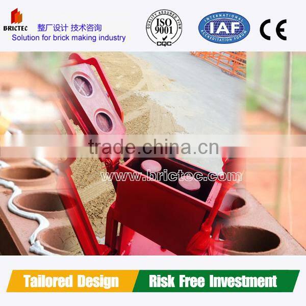 Interlocking clay block machine for small business at home