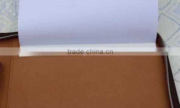 High quality pu leather file folder