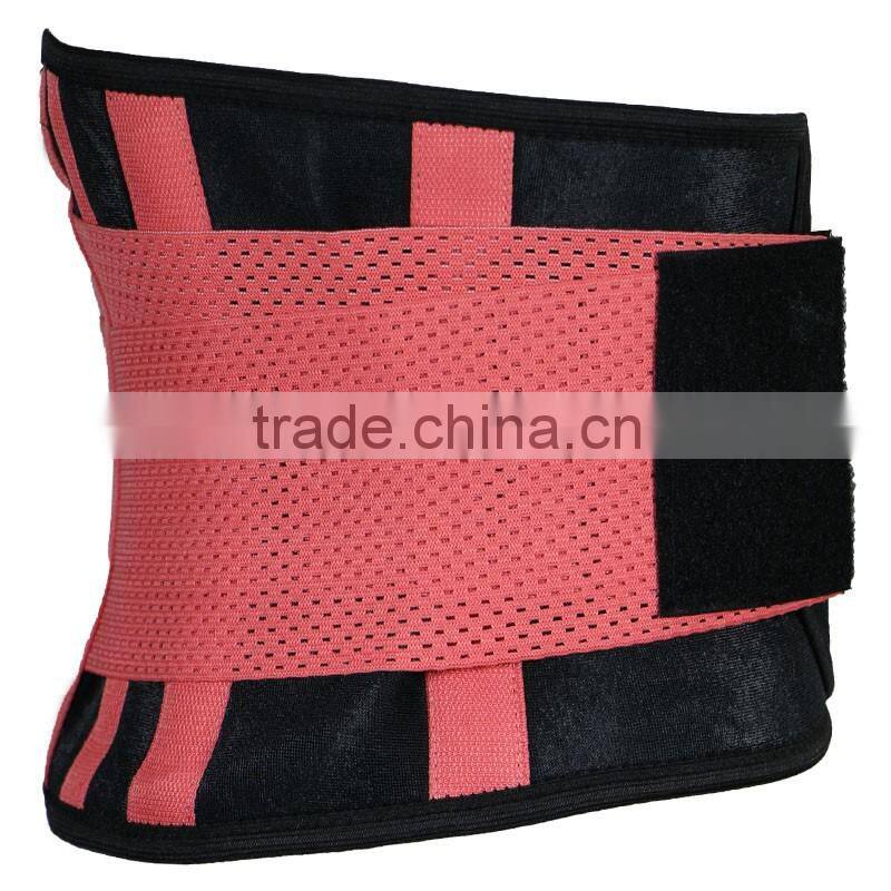 2016 Neoprene waist support protection slimming belt waist trimmer belt for waist