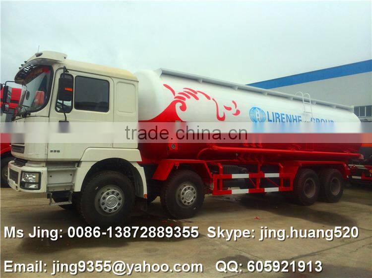 Shanqi F3000 big dry bulk cement powder truck 40-45cbm cement tanker on sale