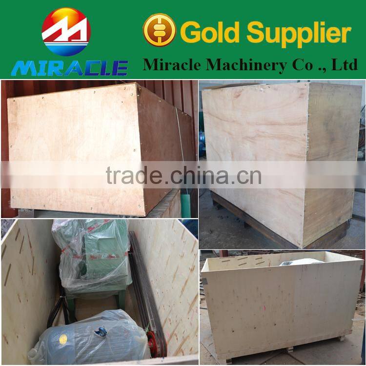 Crusher machine of wood process for wood pallet block making machine