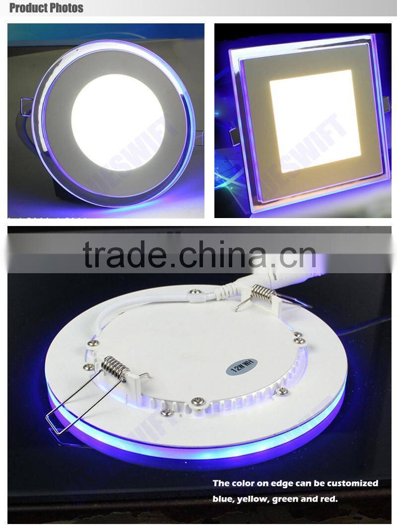 3 Year Warranty Rectangular Ultra Thin 6W RGBW RGB Led Downlight