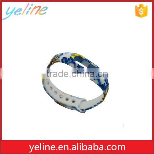 Colorized wearable wrist band for xiaomi band bracelet