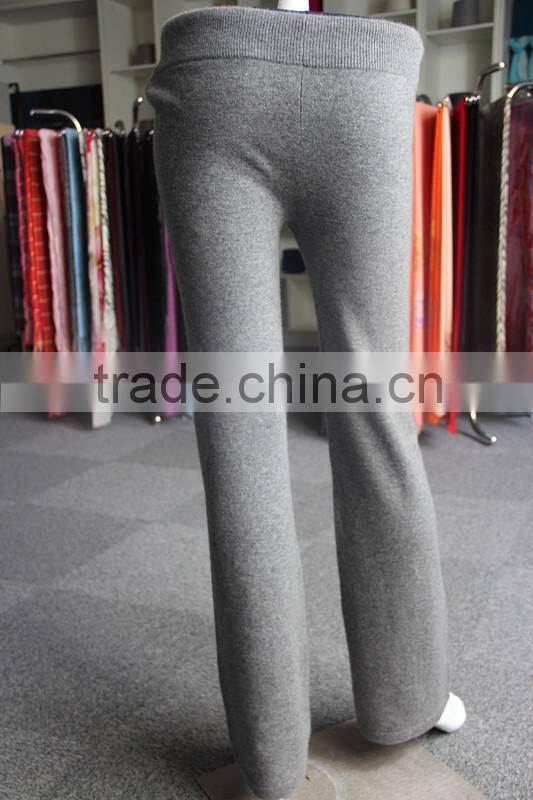 100% cashmere lounge sweatpants for women