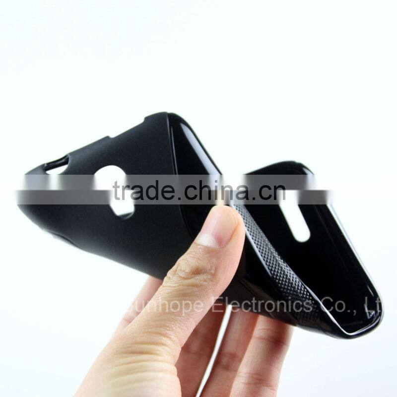 S line design cell phone case for alcatel PIXI 4 3.5 tpu cover