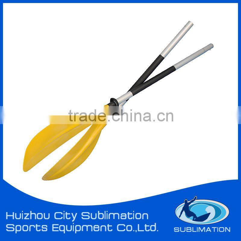 High Quality Enforced ABS edge Fiberglass Carbon SUP Paddle, Adjustable Plastic Paddle, Dragon Boat Paddle