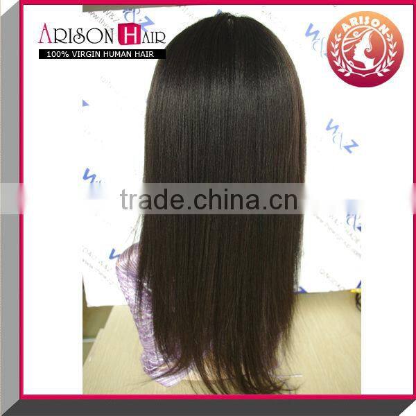 Wholesale high quality lace wig silk top