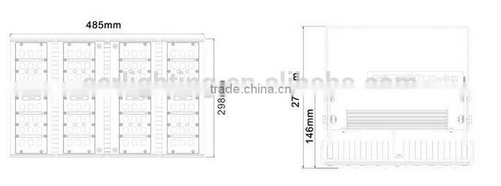 120W IP65 high quality Waterproof Meanwell Driver 5 years warranty Led Tunnel Light