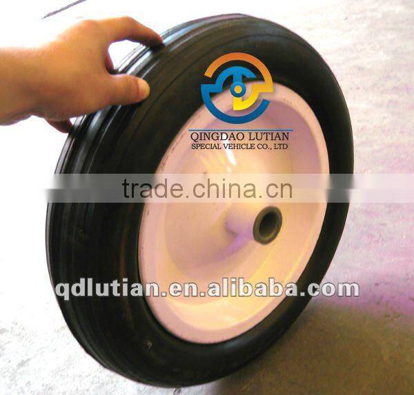 wheelbarrow wheel, solid rubber wheel, rubber wheel, wheel barrow tire