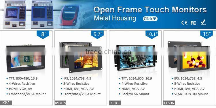 8 inch bluetooth touch screen monitor pc