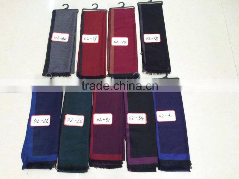 Men's royalblue cashmere feel rayon scarf 20 colours