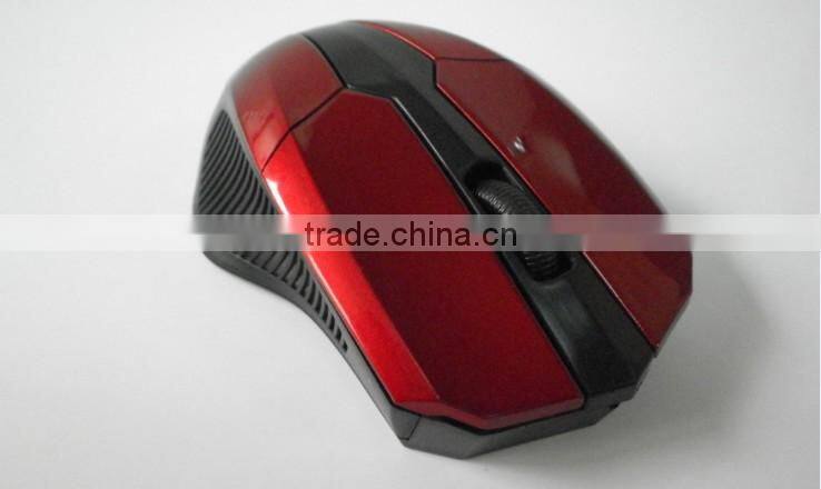 2014 Hot Sale 2.4GHZ Optical Computer Wireless Mouse OEM factory Customised