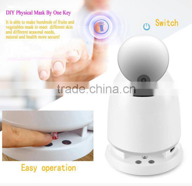 2015 korea style fashion facial mask beauty machine DIY fruit mask machine