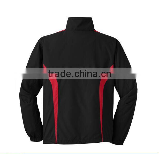 High quality full zipper sports wear custom sport jacket with OEM service