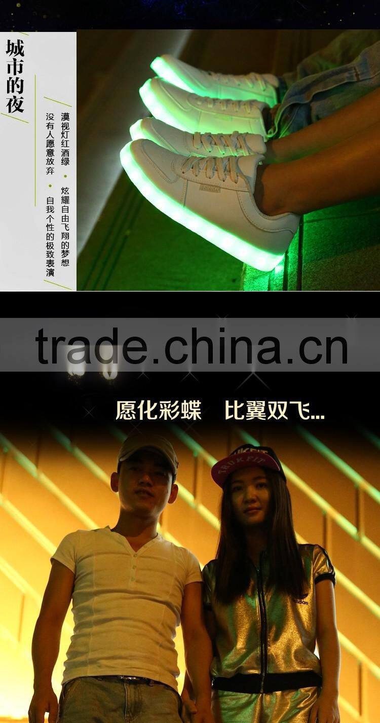 Best seller Summer shoes sneaker flasing led lights for shoes