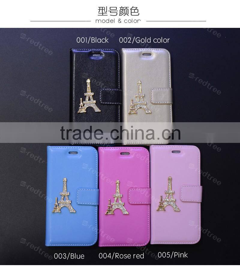 Newest Product cell phone case for iphone 6 leather mobile cell phone case