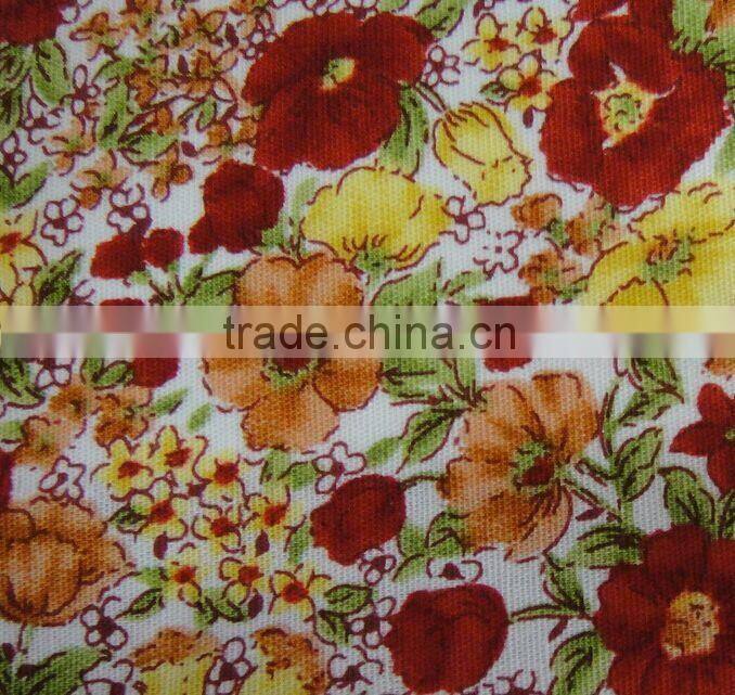 tc flower print fabric