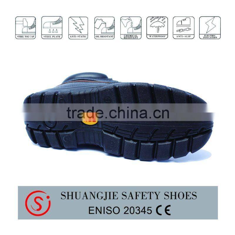 steel toe leather safety shoe 9227