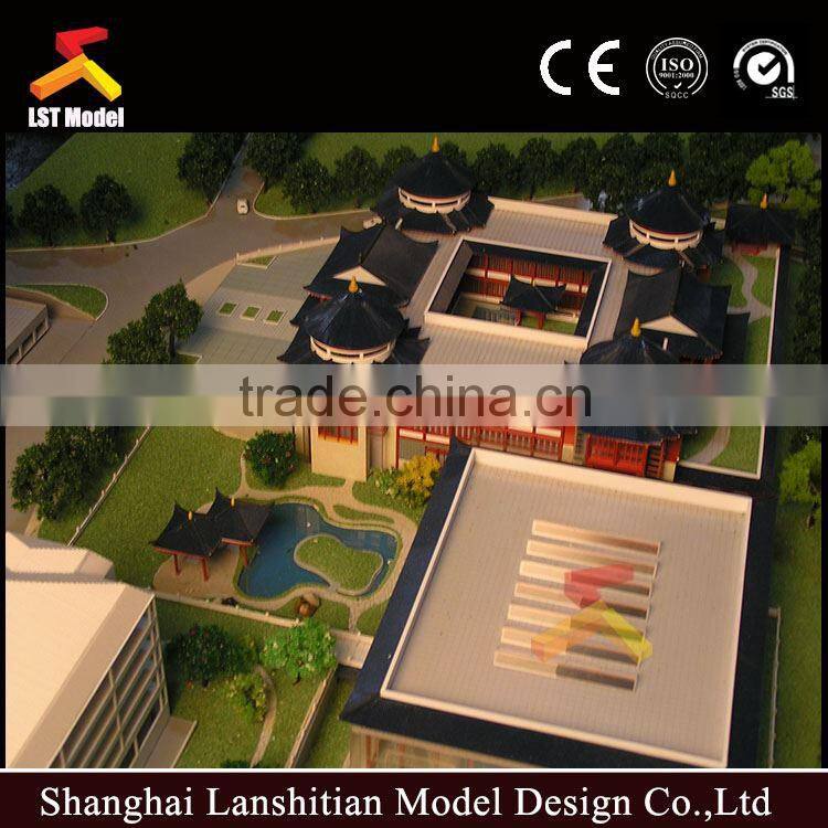 exquisite architectural design 3D rendering building model