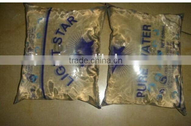 WATER FILLING MACHINE PLASTIC BAGS MACHINE