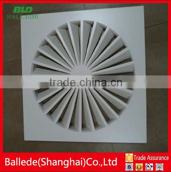 aluminum circular swirl supply air diffuser