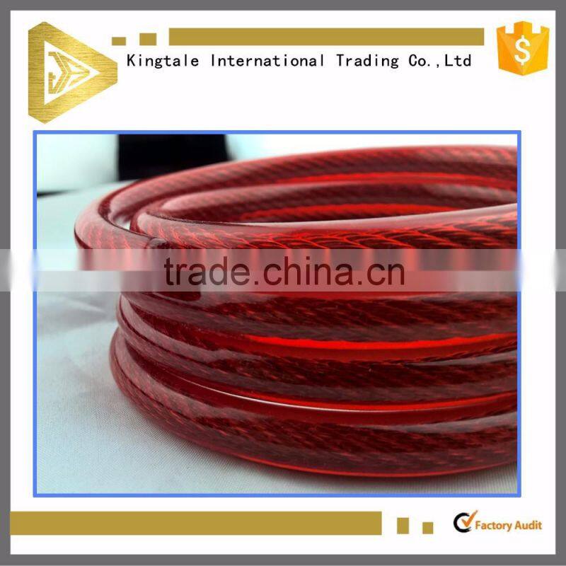 7x19 5mm plastic coated steel cable