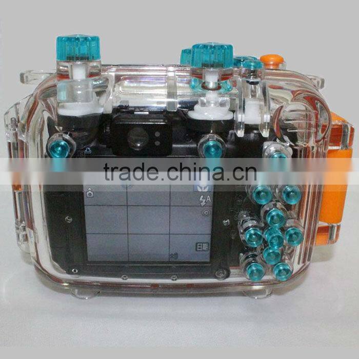 40M/130ft Diving Camera Case Underwater Waterproof Camera Housing Casing Hard Bag Diving Equipment for Canon