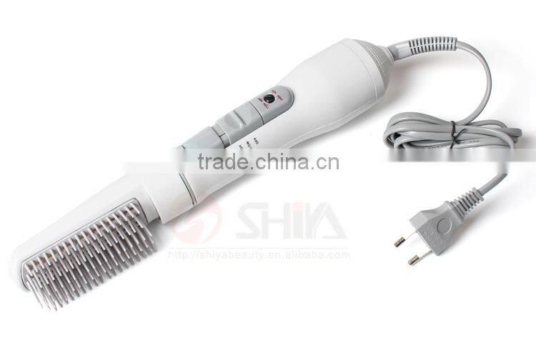 8 in 1 Electric Hot Air Hair Brush hair dryer Curler Roller straightener Styling KM