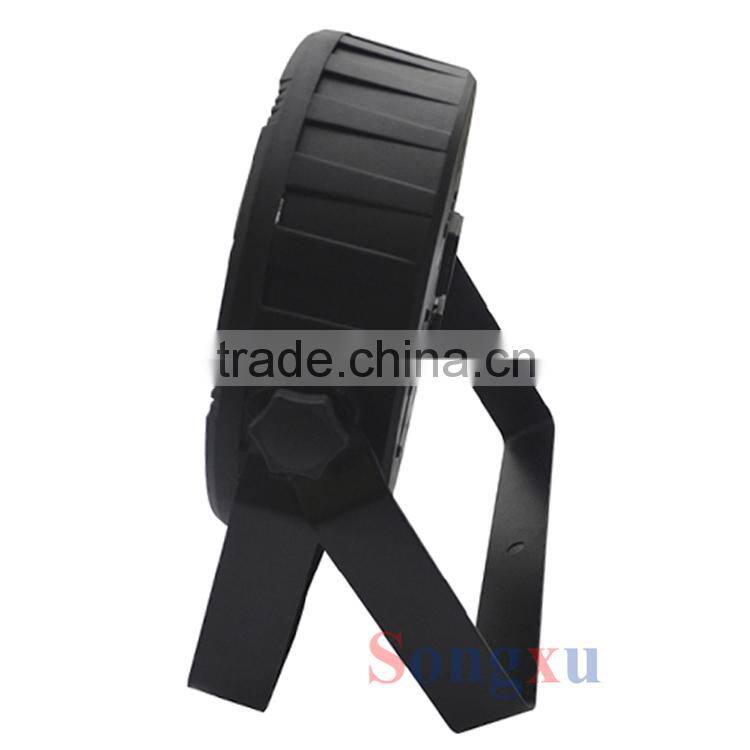 professional 9pcs 10w led par rgbw 4in1 quad led flat par lighting