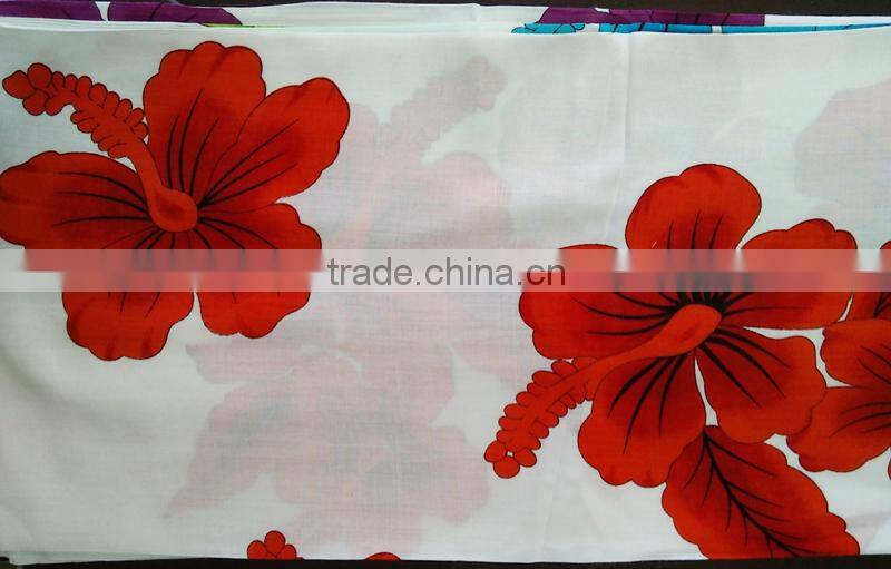 digital tropical print viscos rayon fabric at factory price