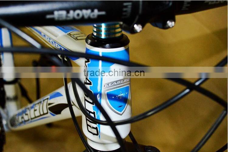 26 inches gear road bike cross-country road vehicle carbon steel double disc brake