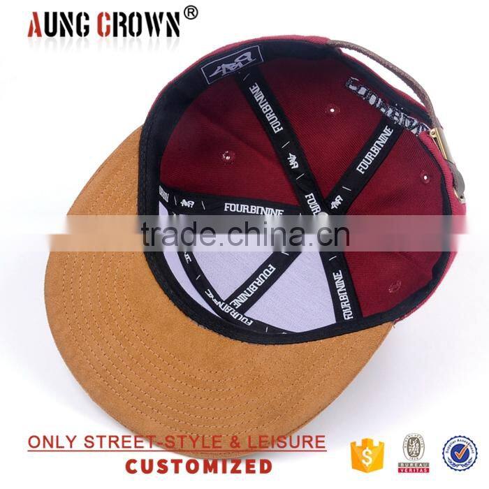 cool design 6 panels flat caps
