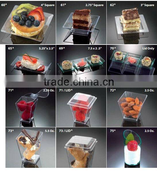 hot sale popular clear disposable ice cream cup