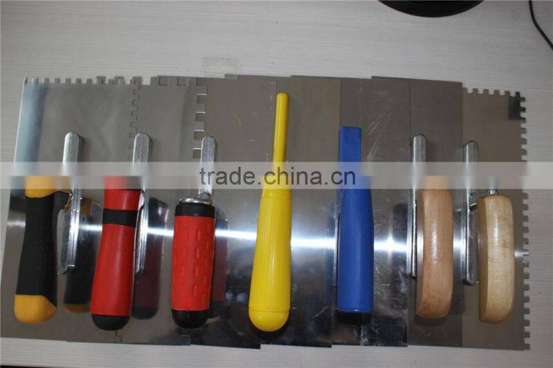 Rubber blade scraper / wooden handle tools