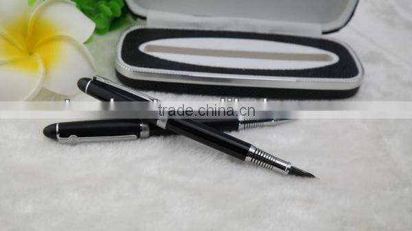 For duke series silver fountain pen ball pen for school office gift