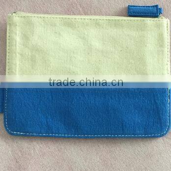New Style Canvas Small Flat Pouch