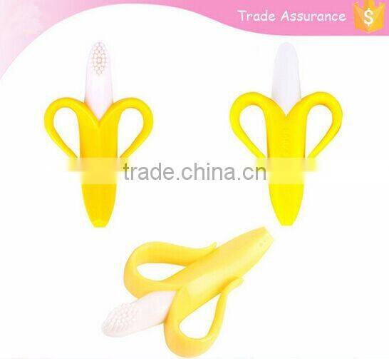 FDA silicone dolphin shape baby teether, silicone baby toothbrush teether