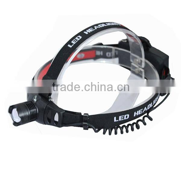 Hign power aluminum LED headlights with zoom function