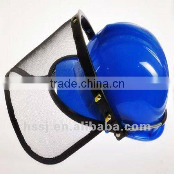2016 hot selling helmet face shield CE approved PC clear visor,safety helmet face shield