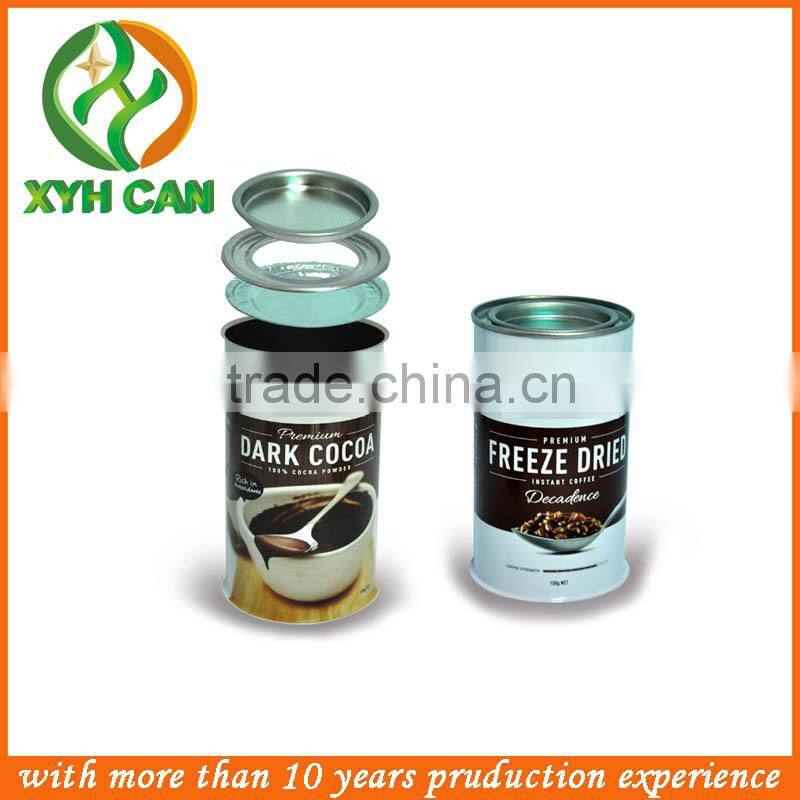 Metal Material and coffee Use Tea Storage Tin