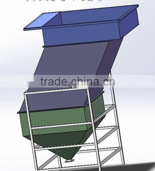 inclined slant plate lamella clarifier solid liquid separator