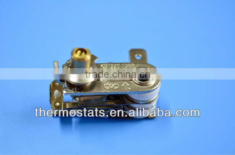 kst220 adjustable iron bimetallic thermostat