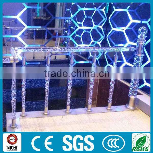 China high quality acrylic crystal straight staircase