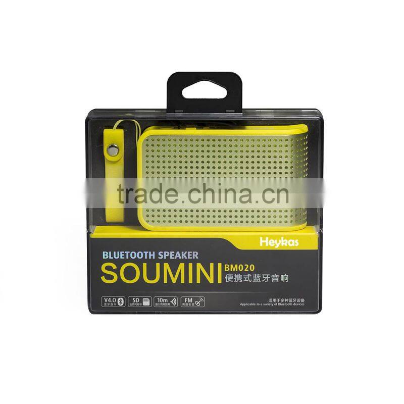 Newest colorful mini square wireless bluetooth speaker