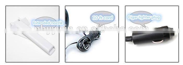 DC 12v portable easy handle car vacuum cleaner