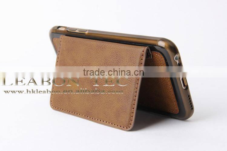 manufacturing high quality leather cell phone case for iphone 6s
