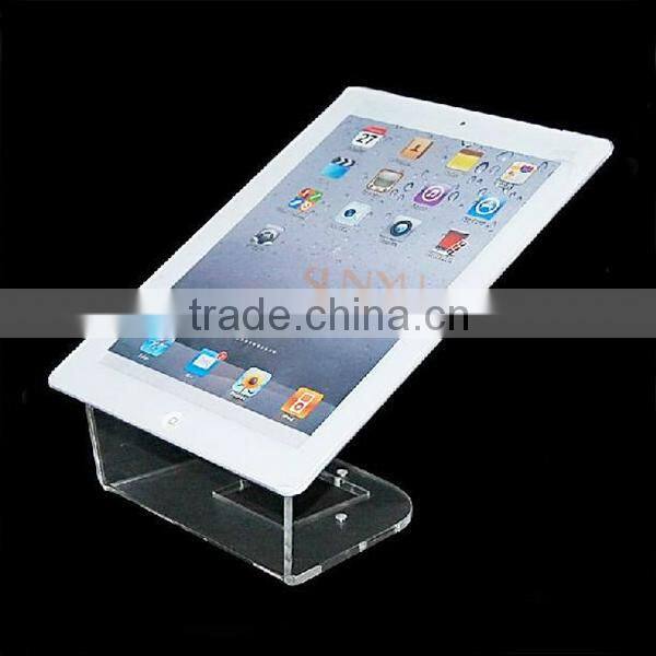 5mm Clear Tabletop Acrylic Ipad Display With Diffterent Logo